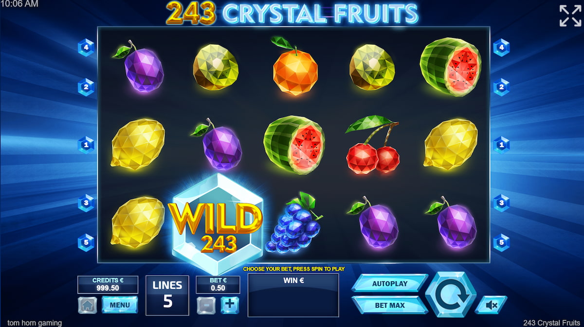 243 Crystal Fruits Slot