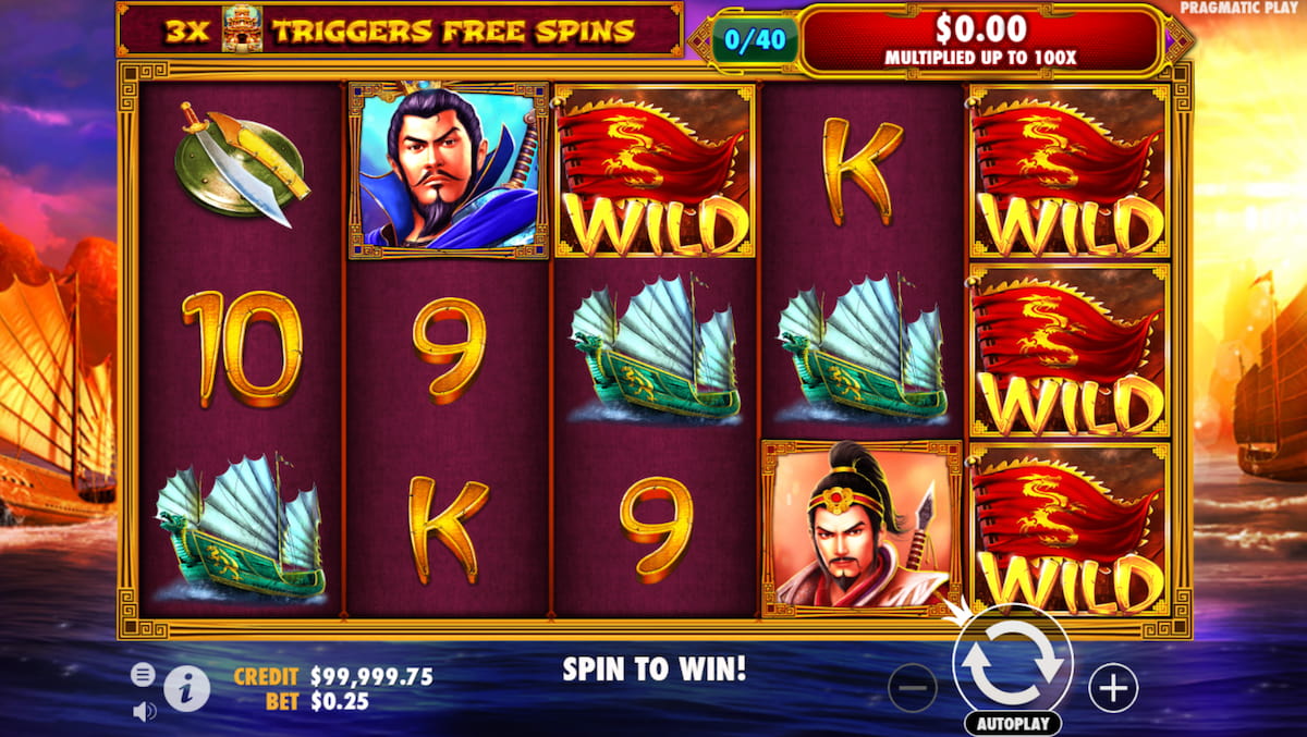 3 Kingdoms: Battle of Red Cliffs Slot