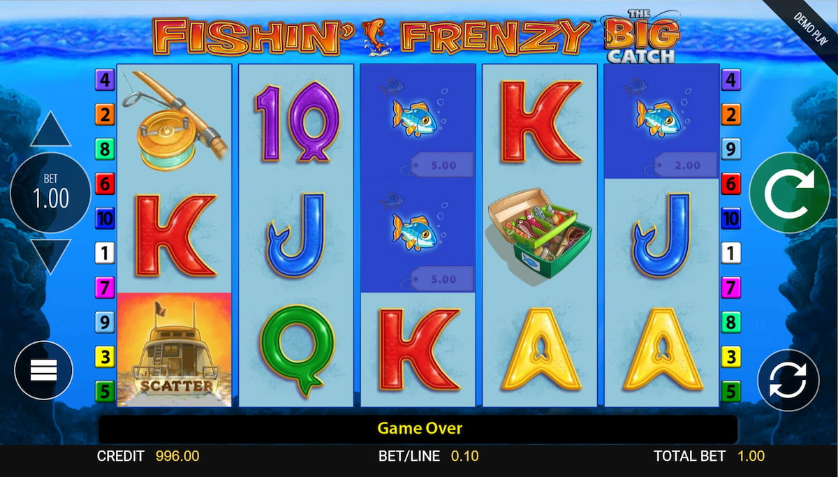 Fishin' Frenzy Big Catch Slot